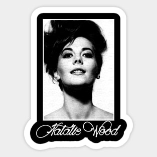 Natalie Wood Sticker